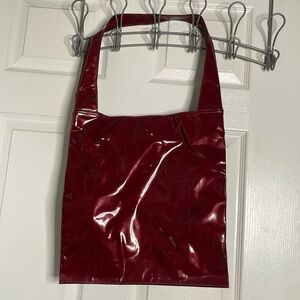 Gucci Tom Ford FW 1995 Runway Red Patent leather Handbag vintage